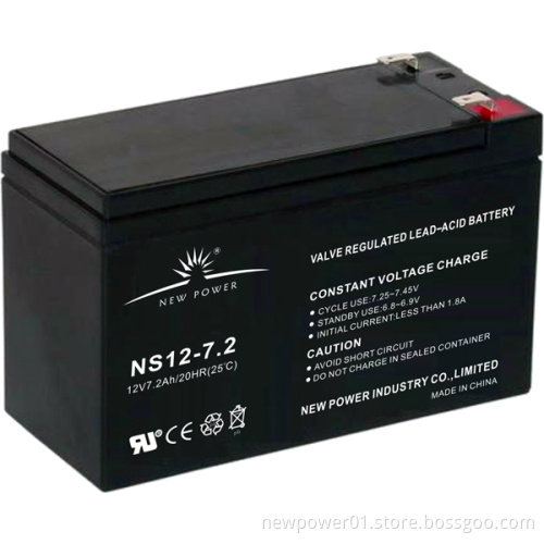 12V7.2ah Lead Acid Battery Gel/AGM Battery (NS12-7.2)